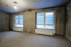 Unfinished apartment photo in a new building