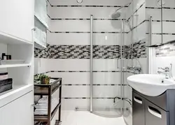 Horizontal bathroom design