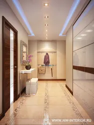 Ceiling Design In A Square Hallway