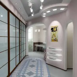 Ceiling Design In A Square Hallway