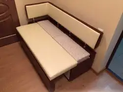 Folding bed in the kitchen photo