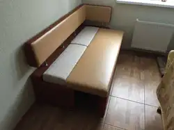 Folding bed in the kitchen photo