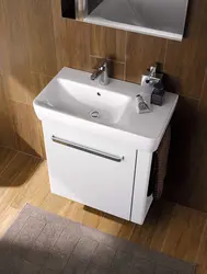 Bathroom sink 50 cm photo