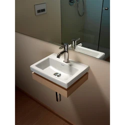 Bathroom sink 50 cm photo