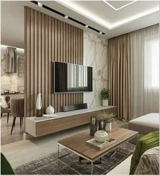 Living Room Design With A Balcony In A Modern Style Photo