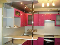Glossy Kitchens With Bar Counters Photo