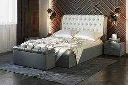 Photo Of A Bed In The Bedroom With A Lifting Mechanism