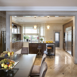 Opening Between Kitchen And Living Room Photo