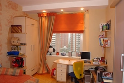 Window design for a boy's bedroom