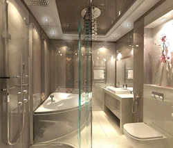 Bathroom Design With Crossbar
