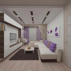 Дизайн квадратных комнат в квартире