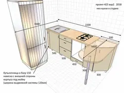 Kitchen design bar size