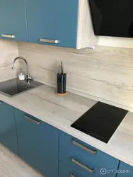 Niagara Oak Countertop In The Kitchen Interior