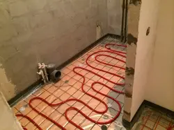 Отопление ванной комнаты фото