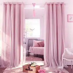 What Curtains Are Suitable For A Pink Bedroom Photo