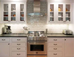 Arabesque tiles kitchen photo