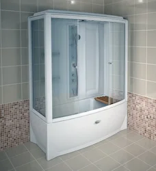 Bath shower cabin 2 in 1 photo