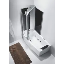 Ваннаға арналған душ кабинасы 2 1 фотода