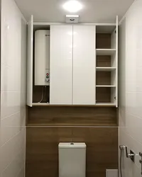 Шафы ў ванную і туалет фота
