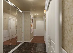 Photo of the corridor in a three-room apartment