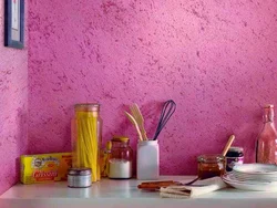 Покраска обоев на кухне фото цветов