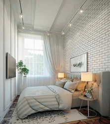 Bedroom design in Khrushchev 8 sq.m.