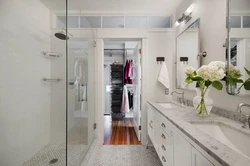 Room Design With Dressing Room And Bathroom