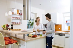 Kitchen Furniture Interior In People'S Home