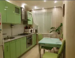 Photos of real kitchens in apartments after renovation
