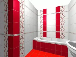 Дизайн плитки в ванной 170