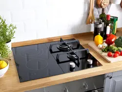 Встраиваемая варочная панель газовая фото на кухне