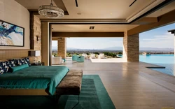 Bedroom design with terrace