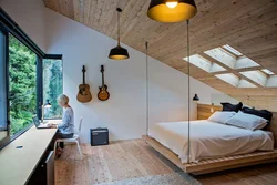Дизайн спальни с террасой