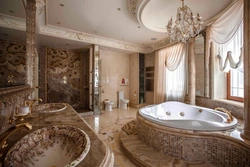 Қамал стиліндегі ванна дизайны