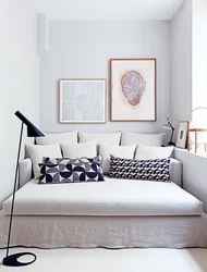 Kiçik yataq otağı üçün divan şəkilləri
