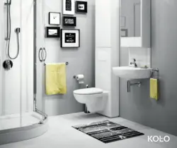 Bathroom design wall hung toilet