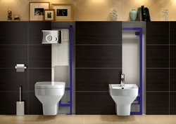 Ванная комната дизайн подвесной унитаз