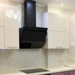 Photo of a kitchen with a 50 cm hood