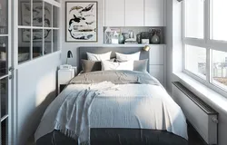Small bedroom design with one window