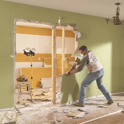 Как убрать стену в квартире фото