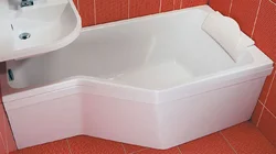 Photo of what types of bathtubs there are for a small bathroom