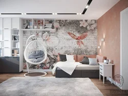 Wall Design For A Teenager'S Bedroom