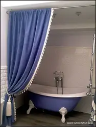 Штора для ванны свой дызайн