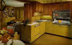 Photo of a kitchen from 1980