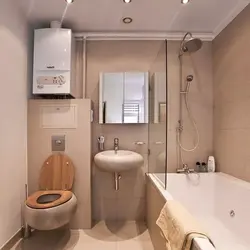 Хрущевке арналған ваннаның дизайны 2 шаршы метр