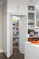 Kitchen remodel in closet photo