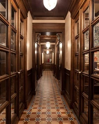 Vintage hallway interior