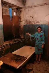 Scary photo of bathrooms
