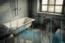 Страшное фото ванных