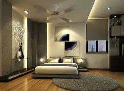 The Bedroom Interior Is Made In